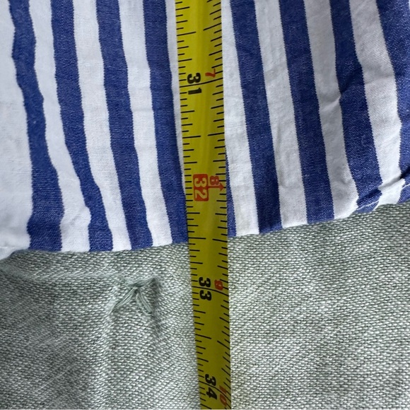 Tuckernuck Pomander Place Blue & White Striped Cotton Poplin Kenzo Dress Size S - Picture 8 of 9